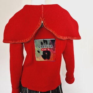 Jean Paul Gaultier Cargo Hand Metal Zipper Jacket Top Suéter Sudadera con capucha
