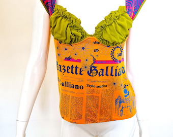Christian Dior Tank Top Vintage by Galliano Size S - Etsy Canada