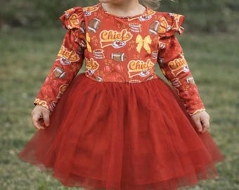 Kansas City Double Ruffle girls dress