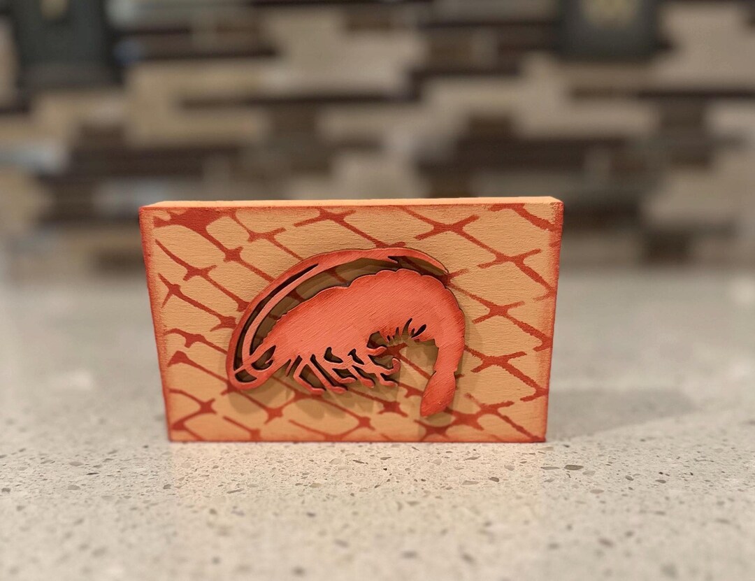 Shrimp Sign Tiered Tray - Etsy