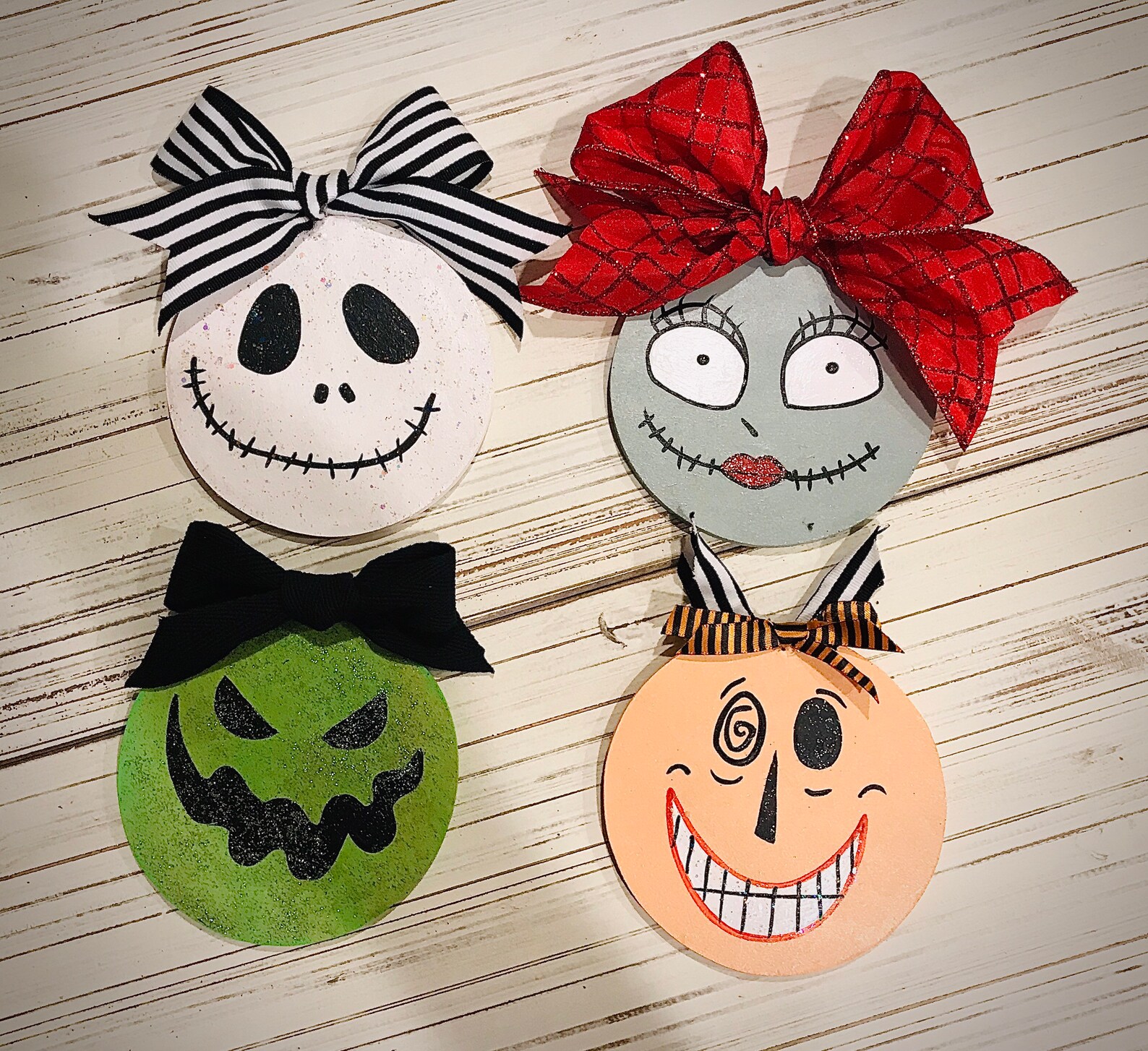 Nightmare before Christmas ornaments Etsy