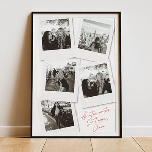 Póster familiar personalizado - Regalo para la familia - Regalo personalizado - Póster de pareja - Póster de fotos retro - Póster de mamá