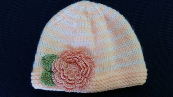 newborn girl knit hats