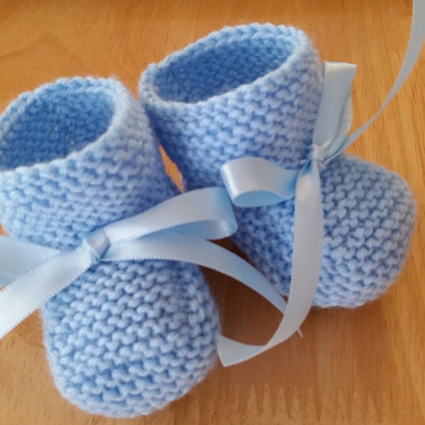 newborn booties boy
