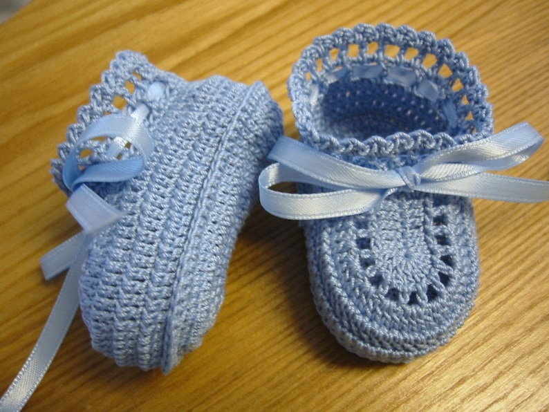 Baby Booties Crochet Baby Boy Booties Newborn Booties Etsy