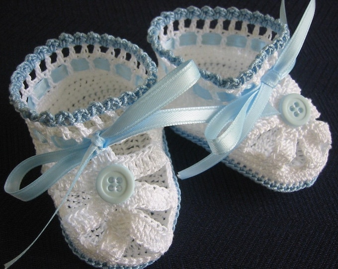 Baby Booties Crochet Baby Boy Booties Newborn Baby Boy Etsy