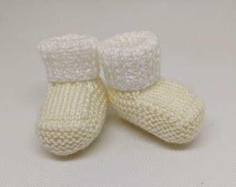 Chaussons bébé sans distinction de sexe, chaussons bébé, tenue pour bébé, ensemble nouveau-né, chaussons bébé unisexe, tenue pour le retour à la maison, cadeau baby shower