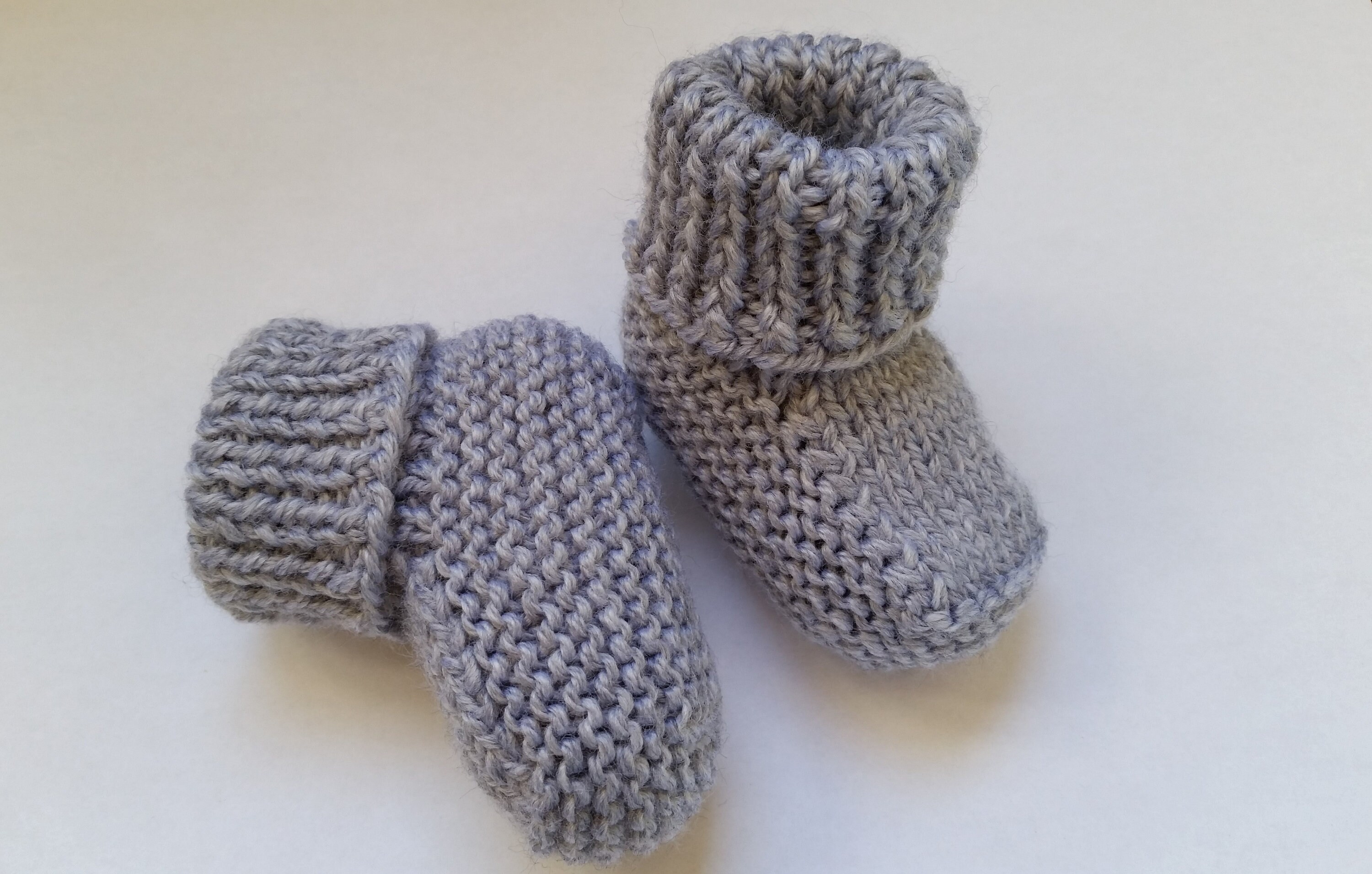 Baby Booties Knitted Baby Shoes Baby Boy Booties Newborn | Etsy