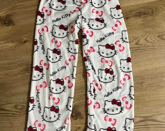 Multi-Color Hello Kitty Pajama Pants - Y2K TikTok Trendy Sleepwear