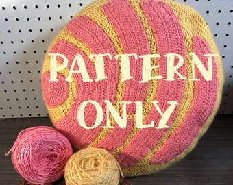 Concha Pillow [[DIGITAL CROCHET PATTERN]]