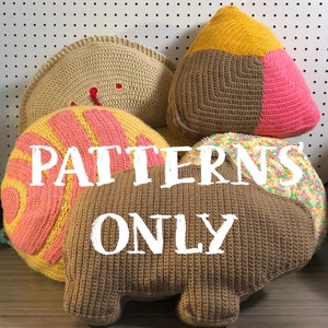 Pan Dulce Pillow Pattern Bundle [[DIGITAL CROCHET PATTERN]]