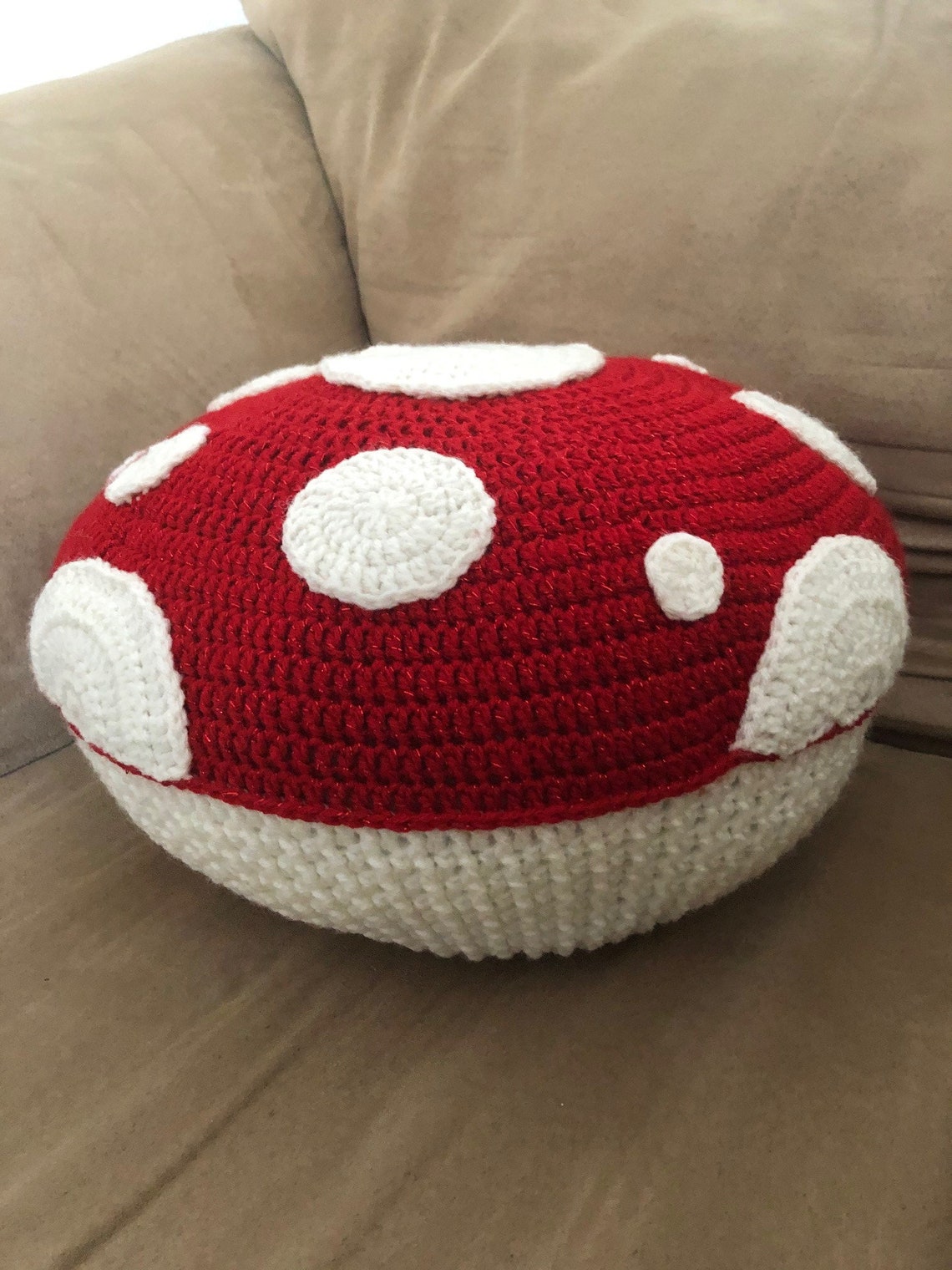 Mushroom Pillow PATTERN Etsy