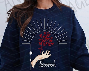 Tisaanah Crewneck | Daughter of No Worlds | War of Lost Hearts | Officially Licensed by Carissa Broadbent