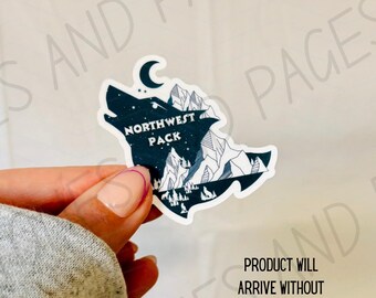Northwest Pack sticker | Made in-house | Officially licensed by Ali Hazelwood