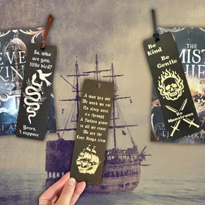 The Ever Seas Bookmarks | Officially licensed by LJ Andrews