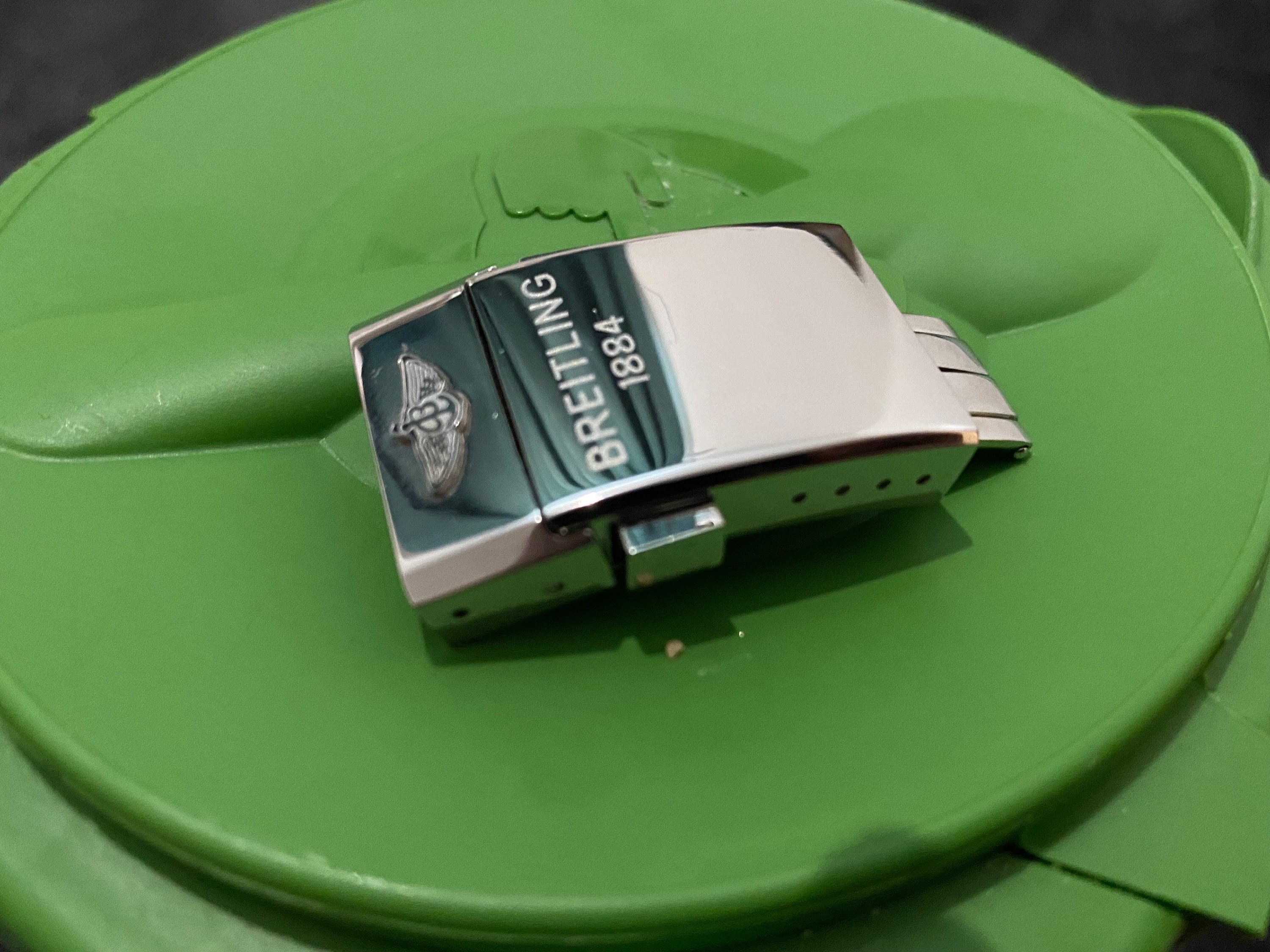 Breitling push button folding clasp shop