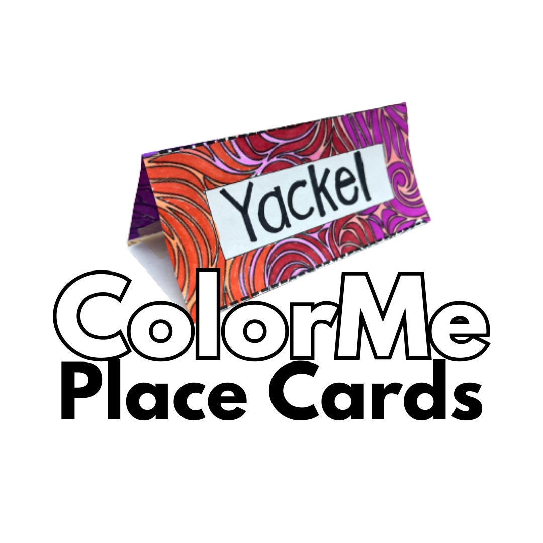 Colorme Place Cards: Printable Name Tents for the Classroom Meeting Colorme Place Cards: Printable Name Tents for the Classroom Meeting