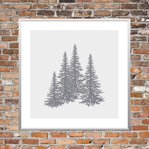 Christmas Trees- a Counted Cross Stitch Pattern