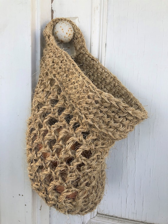 Handmade Onion or Produce Basket