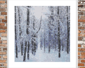 Winter - a Counted Cross Stitch Pattern