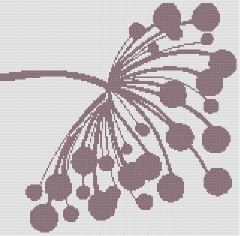 贅沢品 Languid The Flower Etsy - Pattern Stitch Cross Counted a - ノート・メモ帳