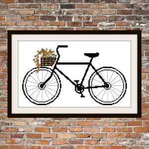 I Like My Bike - a Counted Cross Stitch Pattern