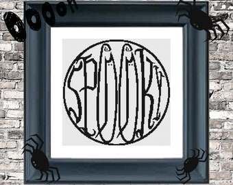 SPOOKY - a Counted Cross Stitch Pattern