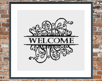 Welcome - a Counted Cross Stitch Pattern