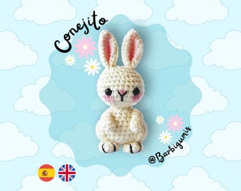 Little Bunny Rabbit Amigurumi Pattern - PDF Instructions / Crochet Pattern