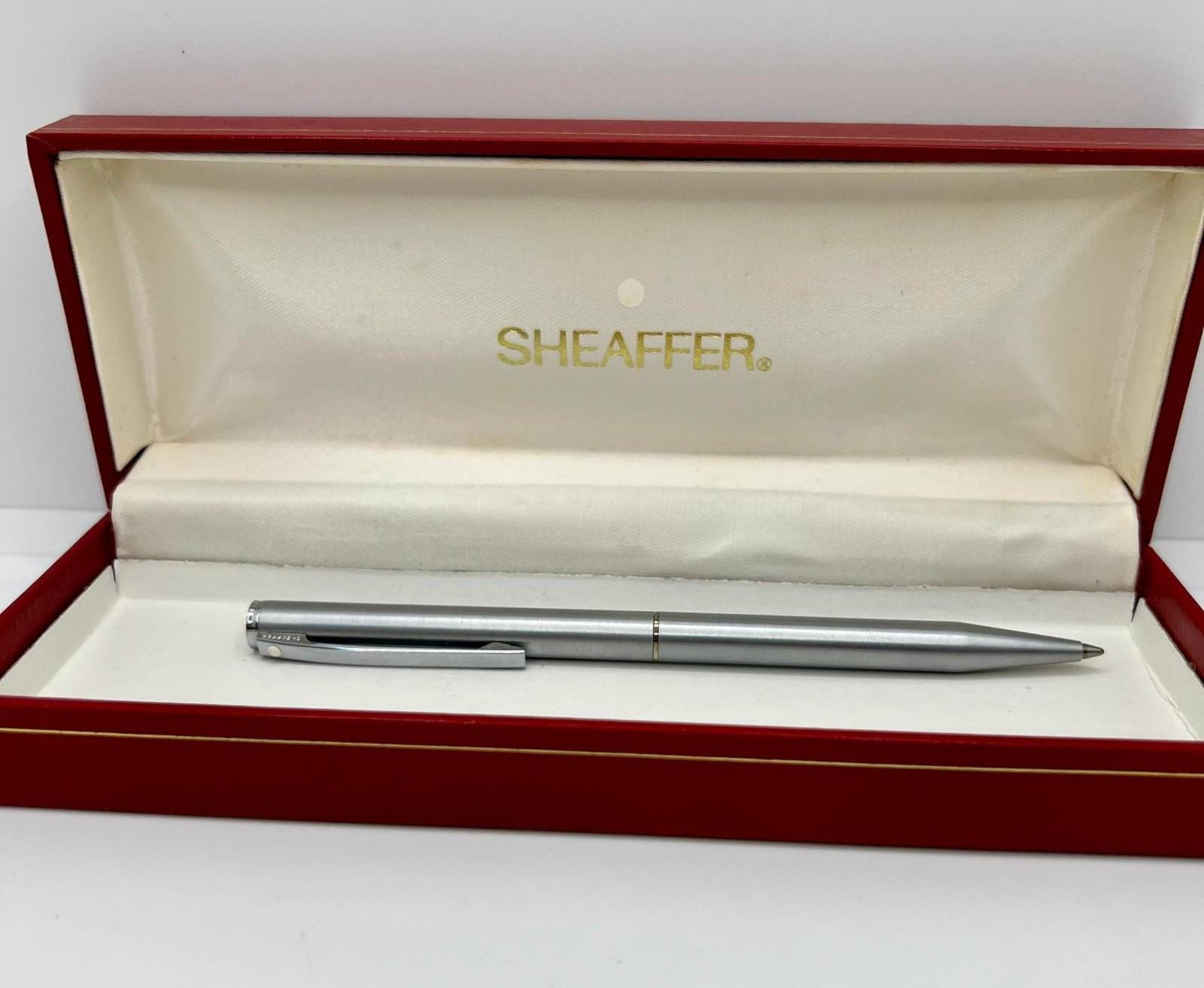 ヴィンテージ シェーファー Usa スターリングシルバー ボールペン ヴィンテージ SHEAFFER ボールペン シルバー USA – サイン入り、ケース