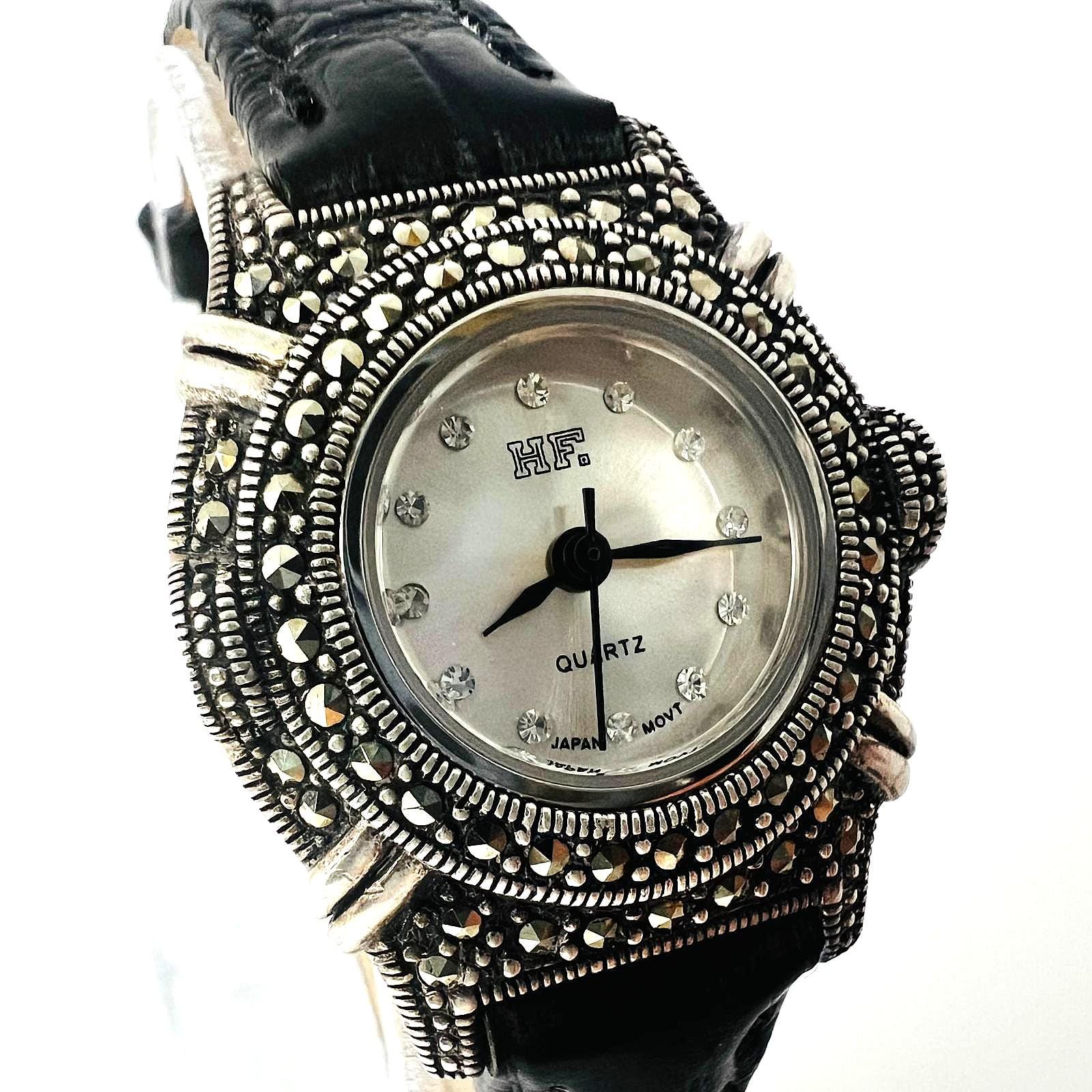 Women\'s watch with leather and metal plated in sterling silver Derby Watch | Shinola main image 4