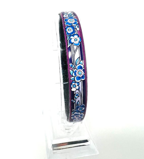 ミカエラ・フレイ ウィーンエナメルバングル 花柄 ヴィンテージ サイズ