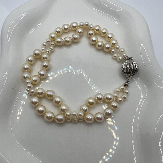 Vintage pearl bracelets discount