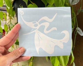 Zero Geist Hund Nightmare Vinyl Aufkleber Kürbis Auto Aufkleber