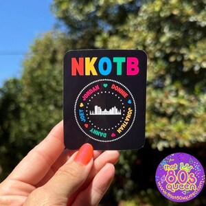 Boston Magic Summer Tour 2024 NKOTB Nowa naklejka Kids on The Block