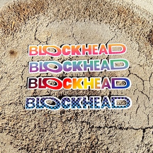 BLOCKHEAD NKOTB New Kids on The Block-sticker
