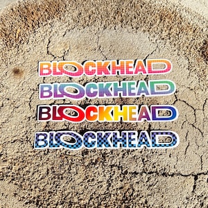 BLOCKHEAD NKOTB New Kids on The Block Sticker