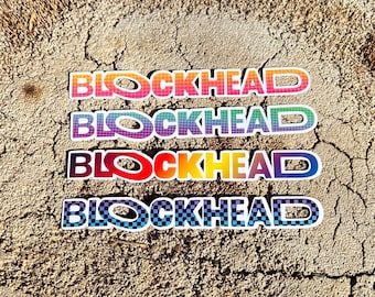 BLOCKHEAD NKOTB New Kids on The Block Sticker