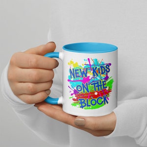 NKOTB Graffiti Ceramic Colored Coffee Tea Mug