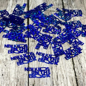 NKOTB New Kids On The Block Holographic or Metallic Confetti