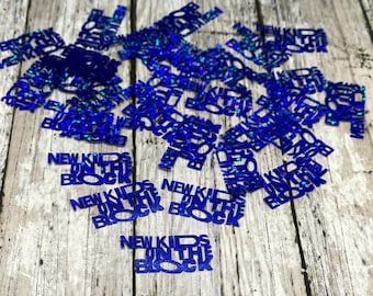 NKOTB New Kids On The Block Right Stuff Vegas Holographic or Metallic Confetti