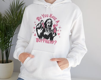 Do You Have A Boyfriend Horror Halloween hoodie