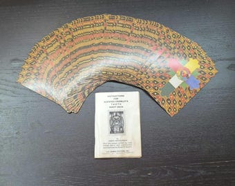 Aleister Crowley Toth Tarot 1983 US Games Frieda Harris