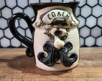 Tiegland Bradford Vintage Funny Face Coach Mug 80s
