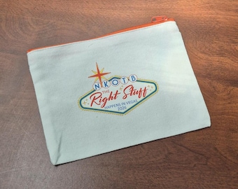 NKOTB New Kids On The Block Right Stuff Las Vegas Blockhead For Life Zip Bag