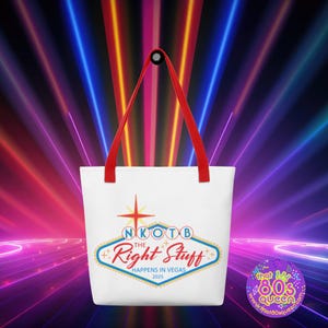 Bolsa de tela NKOTB The Right Stuff Happens In Vegas 2025