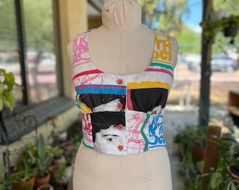 NKOTB New Kids On The Block Camisole Reversible Top 80s 90s Retro
