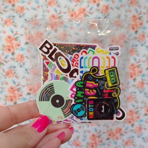 NKOTB Blockhead Vegas Right Stuff-sticker grabbeltas 10 willekeurige stickers