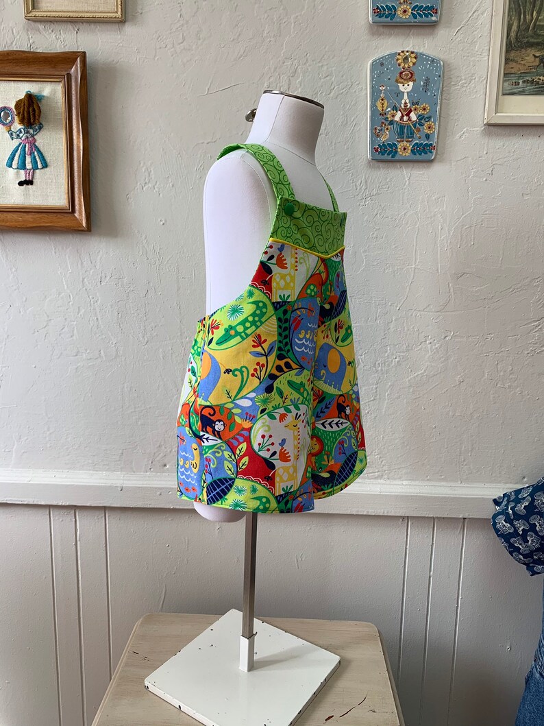 Toddler Boys Zoo Animals Shorts Overalls Sz 12-18 mo