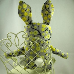 INSTANT DOWNLOAD Funny Bunny pdf ePattern for Sewing Your Own Bunnies NOW in Three Sizes image 5